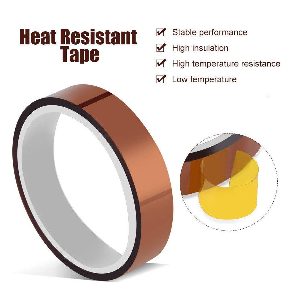 GIFTY Heat Vinyl Press Tape,Heat Resistant Sublimation Tape for Heat Transfer 20mm X 33m 108ft