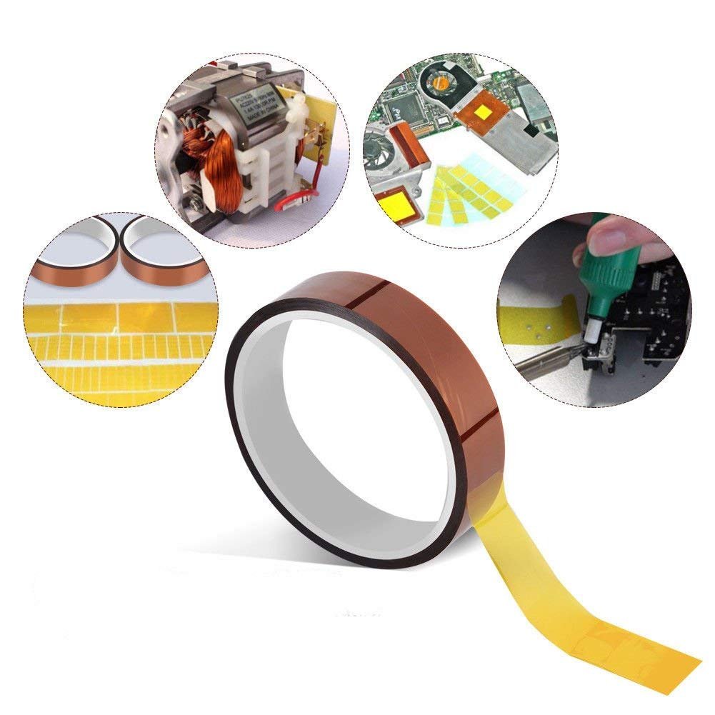 GIFTY Heat Vinyl Press Tape,Heat Resistant Sublimation Tape for Heat Transfer 20mm X 33m 108ft